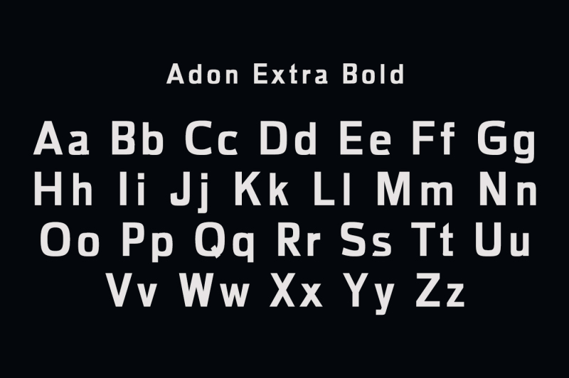 adon-sans-serif-typeface