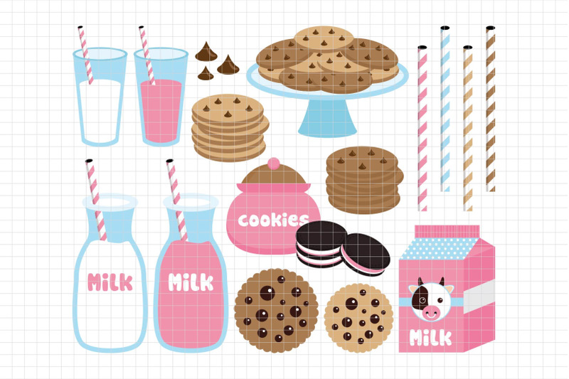 cookies-and-milk-digital-clipart-les-cl42b
