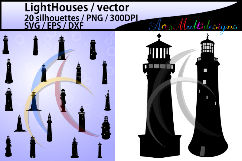 lighthouses-svg-eps-dxf-png