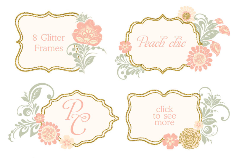 glitter-floral-peach-chic-collection-50-percent-off