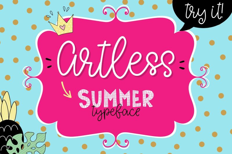 artless-typeface-summer-font