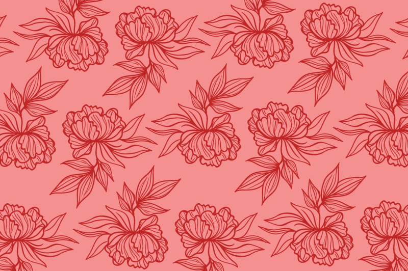 floral-red-pattern
