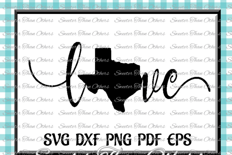 Download Texas Love SVG T shirt Design Vinyl (SVG and DXF Files ...