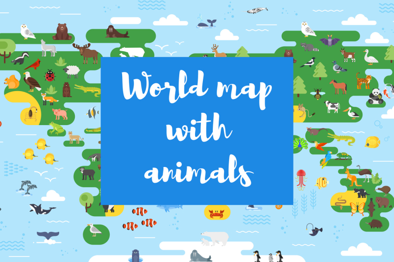 flat-world-map-with-animals-for-kids