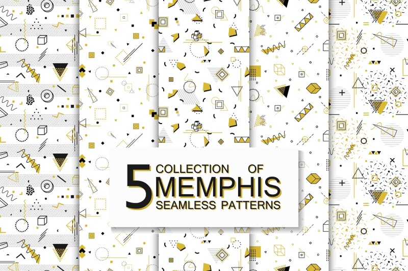memphis-seamless-geometric-patterns
