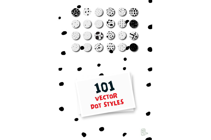 101-dots-seamless-patterns