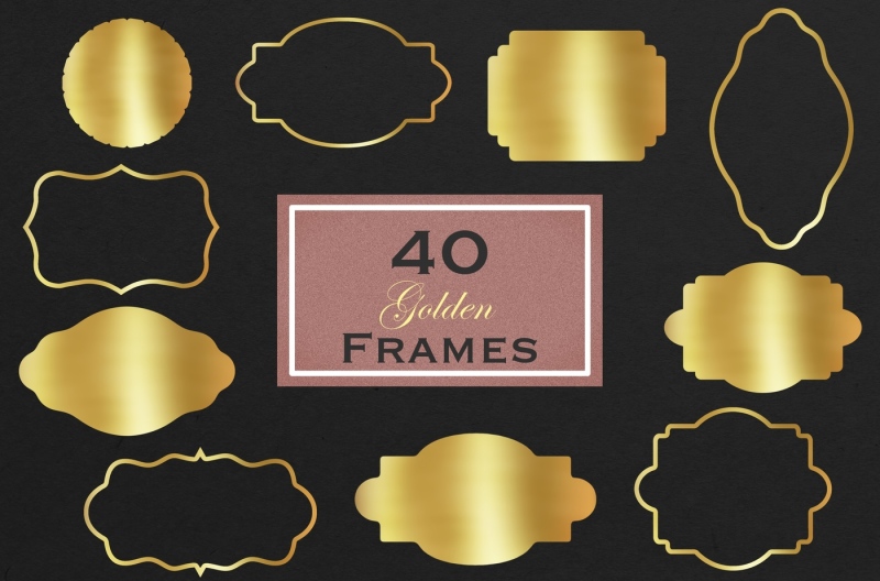 decorative-gold-frame-clipart