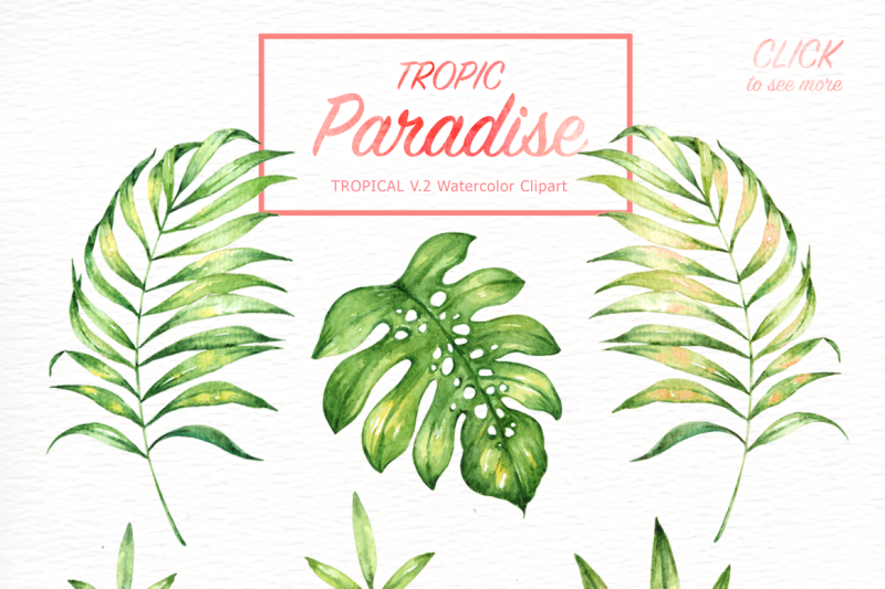 tropic-paradise-watercolor-clipart
