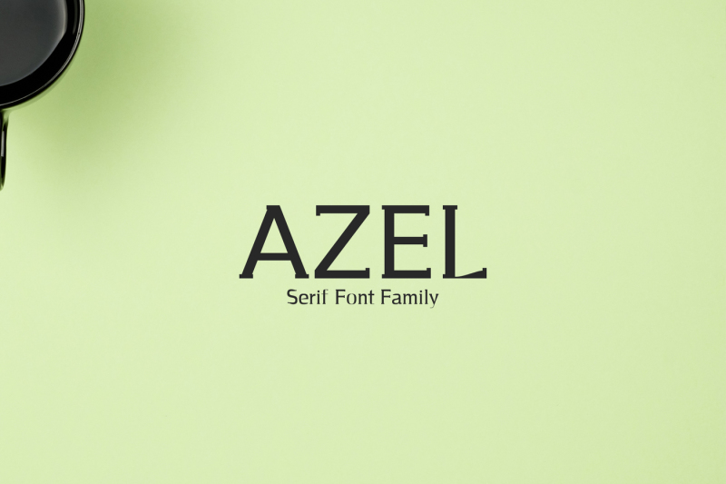 azel-serif-4-font-family-pack