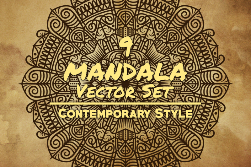 mandala-art-contemporary-style