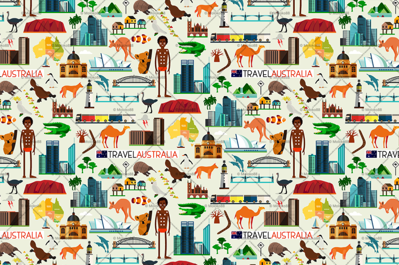 map-of-the-australia-and-travel-icons-australia-travel-map-vector-illustration