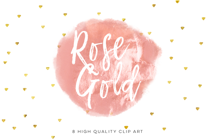 rose-gold-circle-brush-strokes-rose-minimal-decor-strokes-simple-painting-clip-art-rose-gold-circle-frame-handpainted-brush-strokes