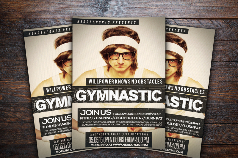 gymnastic-sports-flyer