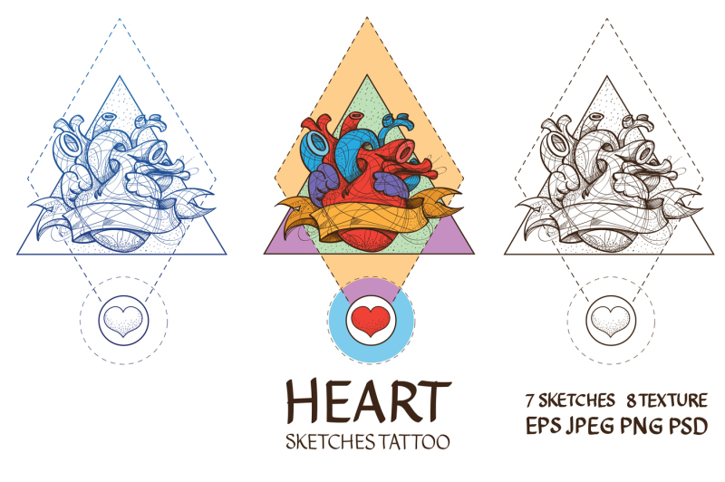 heart-tattoo-and-backgrounds