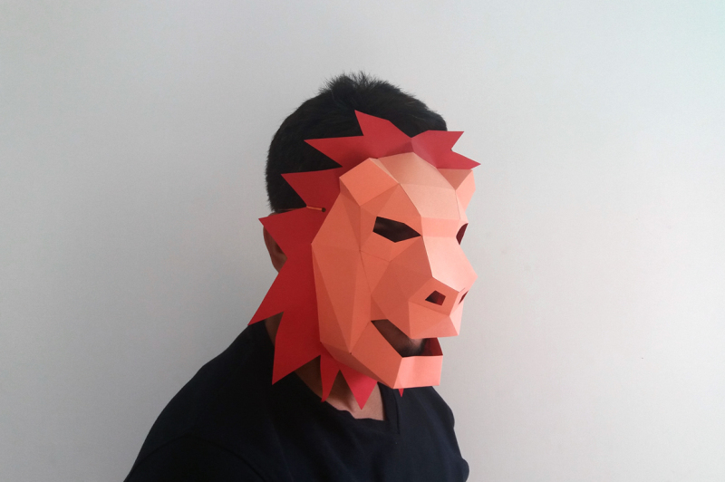 diy-lion-mask-3d-papercrafts