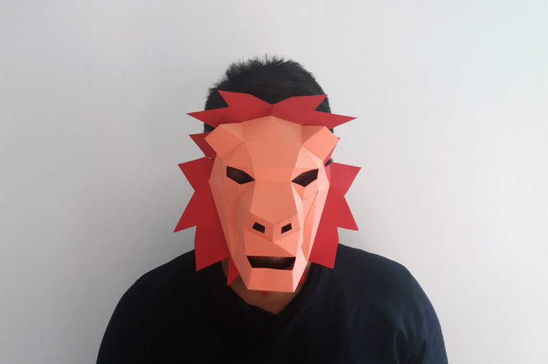 diy-lion-mask-3d-papercrafts