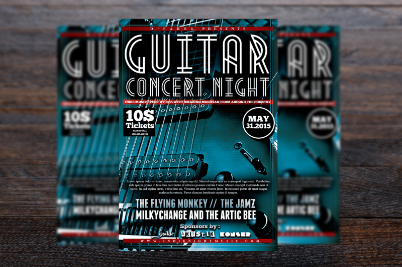guitar-concert-flyer