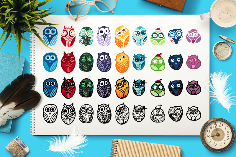 nice-owls-set