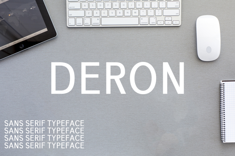 deron-sans-serif-typeface