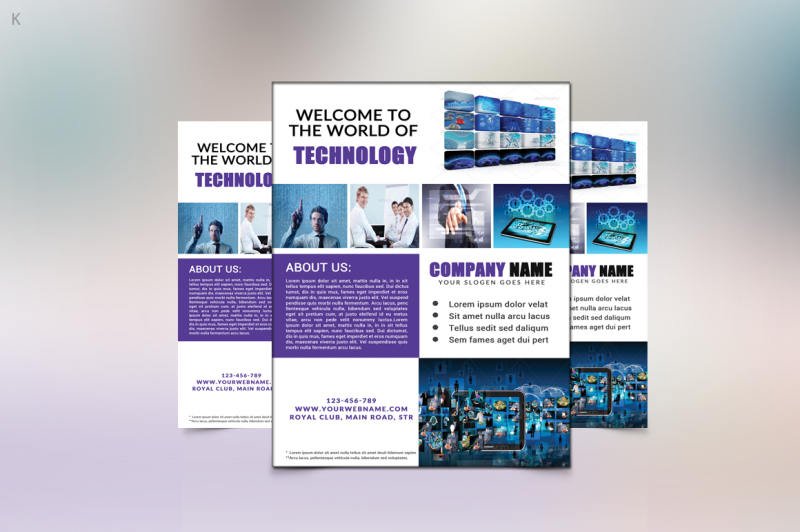 technology-flyer-template