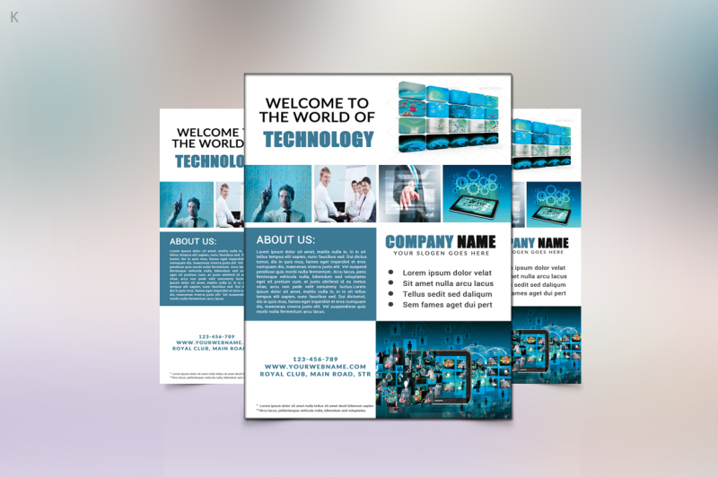 technology-flyer-template