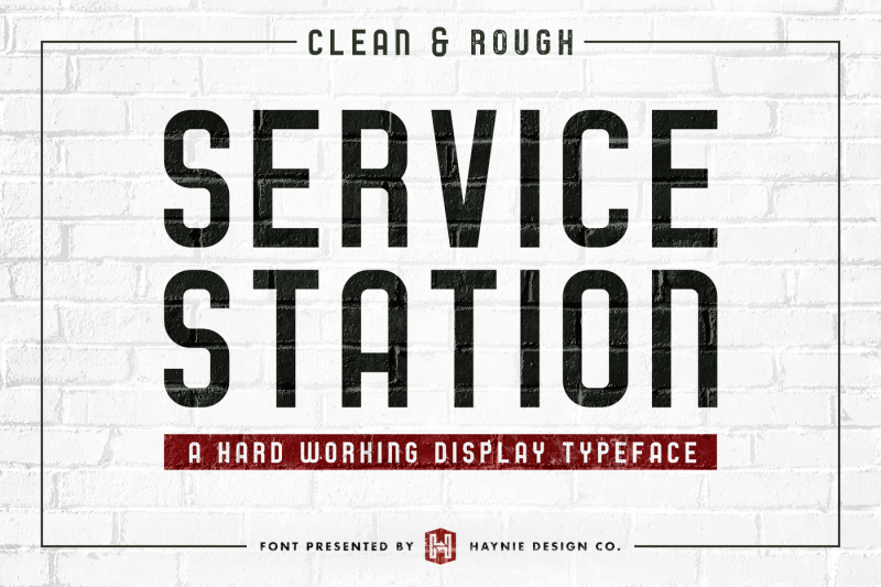 service-station-vintage-farmers-market-font