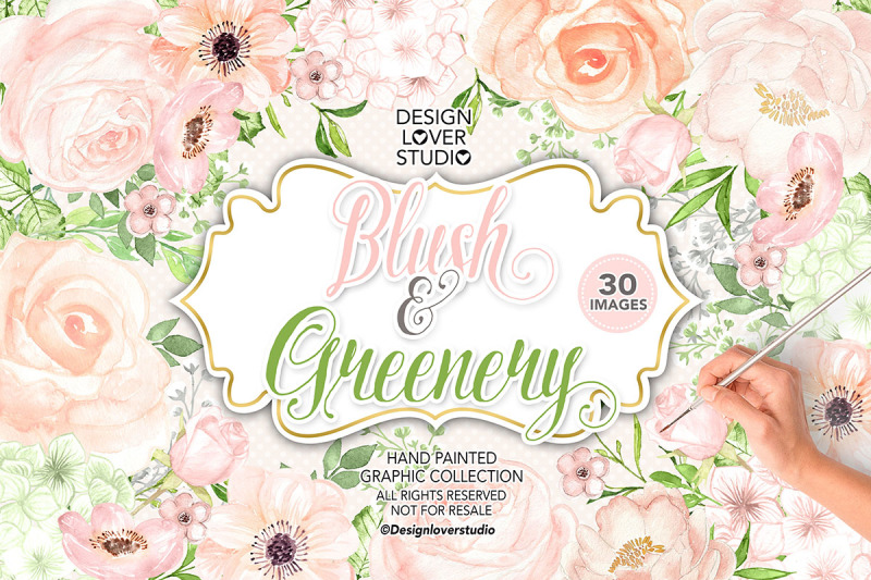 watercolor-blush-and-greenery-design