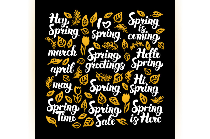 spring-garden-lettering