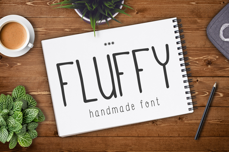 fluffy-font