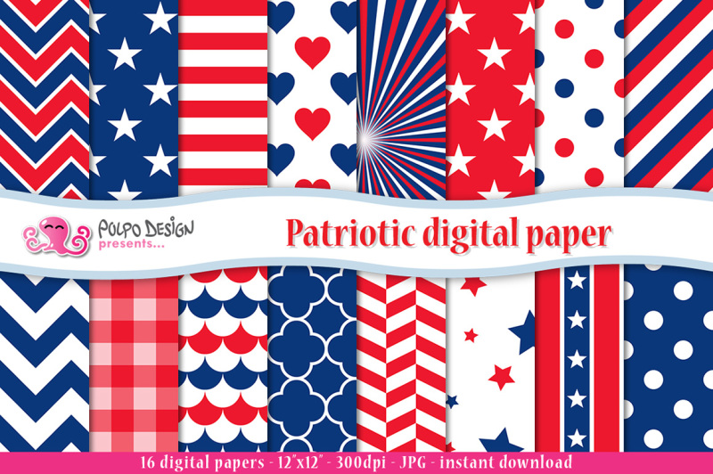patriotic-digital-paper