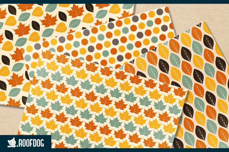 fall-foliage-digital-paper-seasonal-autumn-patterns