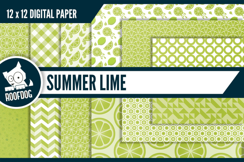 summer-lime-digital-paper