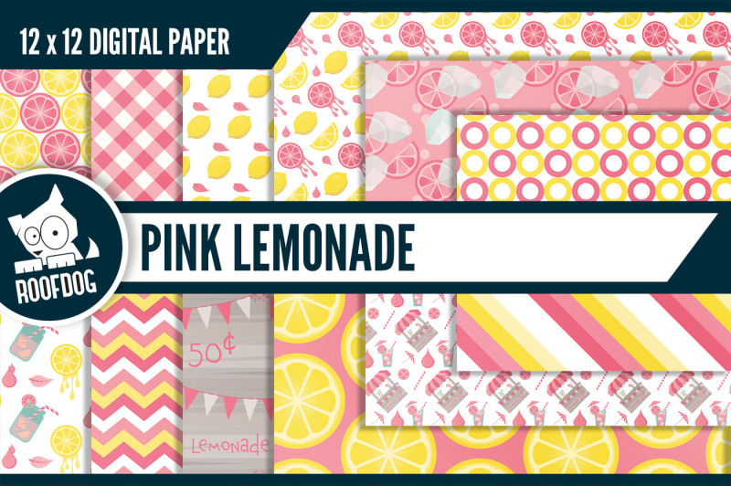 pink-lemonade-digital-paper
