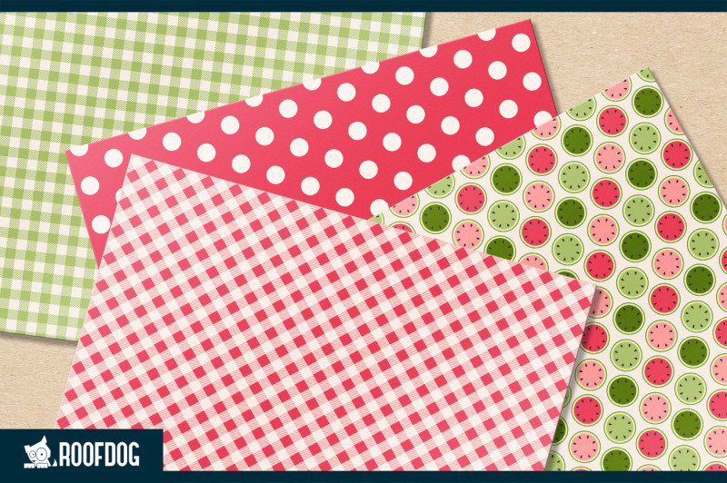 retro-watermelon-digital-paper-summer-watermelon-pattern
