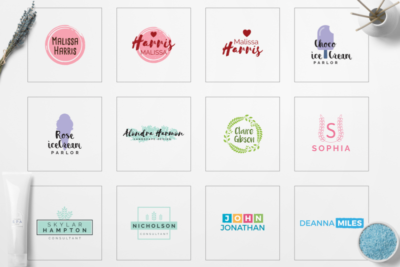 140-feminine-branding-logo-bundle