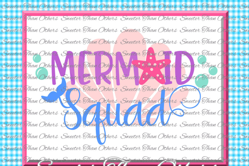 Download Mermaid Squad Svg, Mermaid SVG, mini mermaid Svg, beach ...