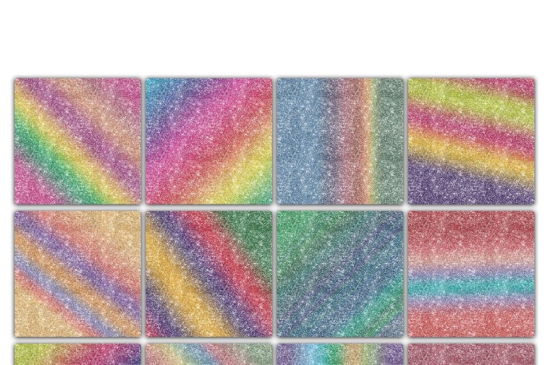 rainbow-glitter-digital-paper-textures