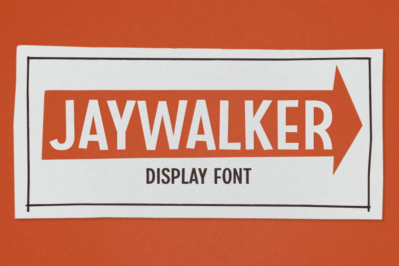 jaywalker-display-font