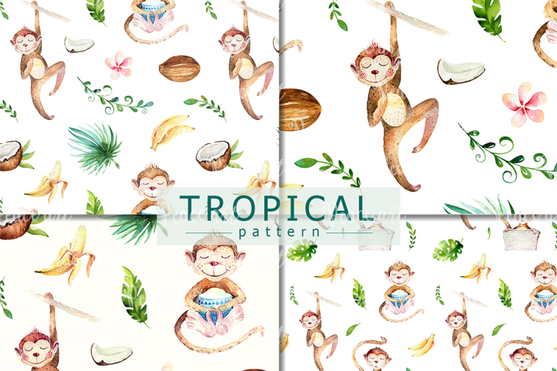 tropical-party-ii-monkey-collection