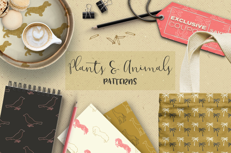 plants-and-animals-patterns
