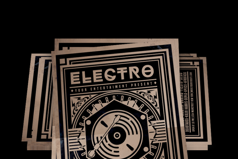 vintage-electro-music-flyer