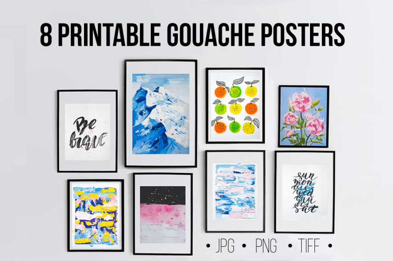 8-printable-gouache-wall-art-posters