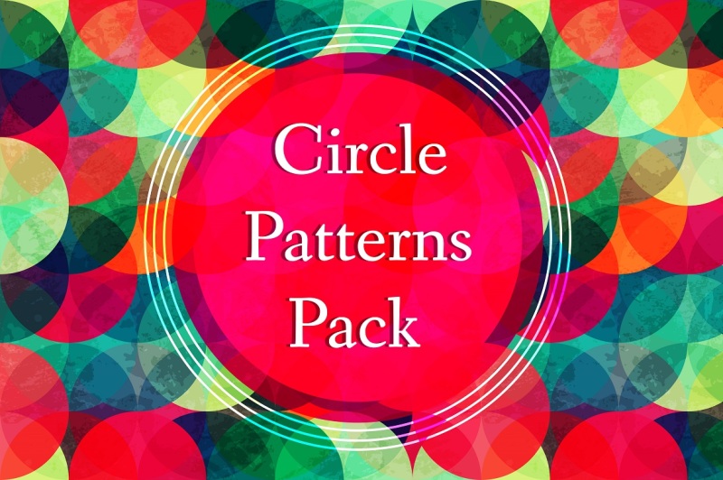 circle-vector-patterns-pack