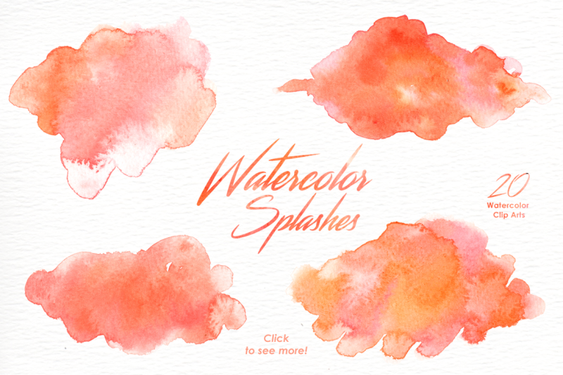 peach-glow-watercolor-splashes-clipart