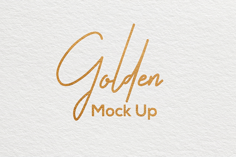 Free Paper Logo Mockup (PSD Mockups)
