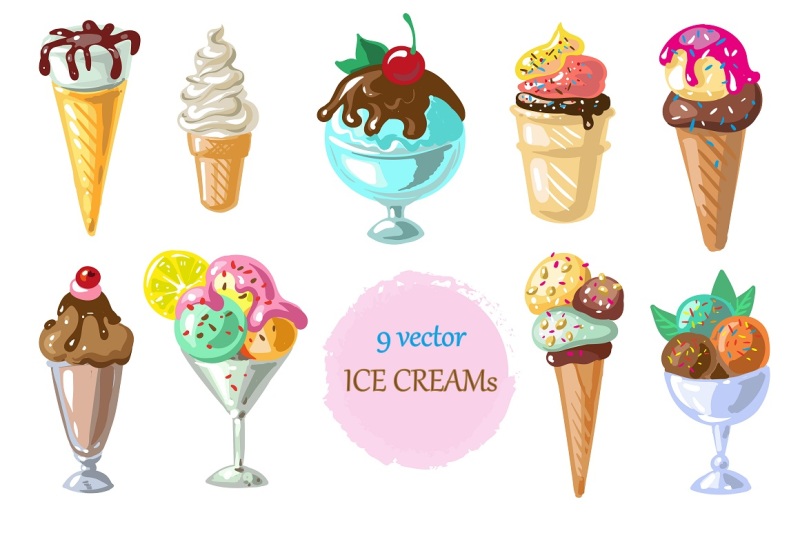 9-vector-ice-creams