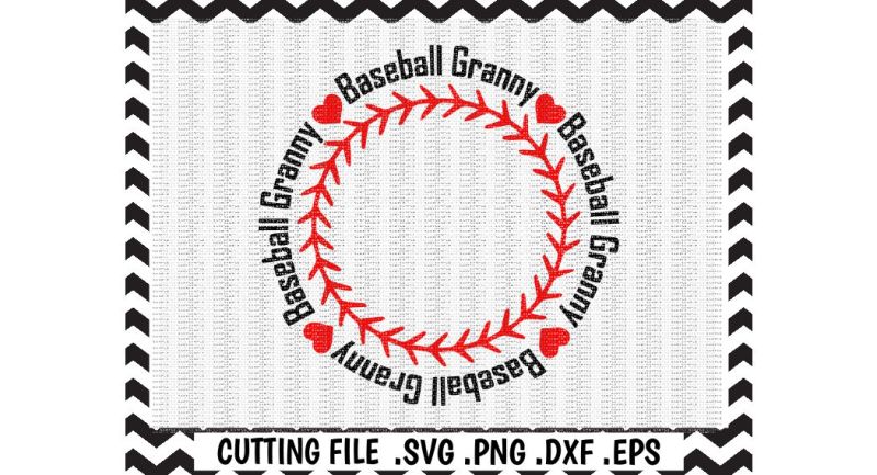baseball-granny-svg-baseball-grandma-circle-monogram-frame-cut-files-cutting-files-silhouette-cameo-cricut-instant-download
