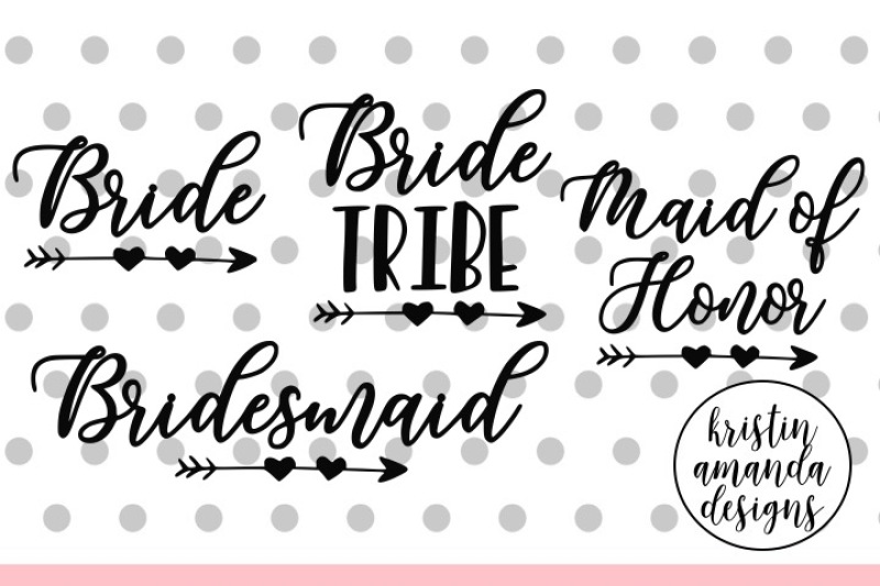 Download Bride Wedding Bundle SVG DXF EPS PNG Cut File • Cricut ...