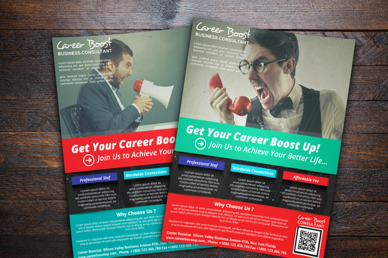 career-boost-consultant-flyer