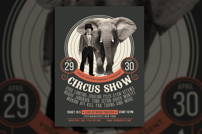 circus-show-flyer